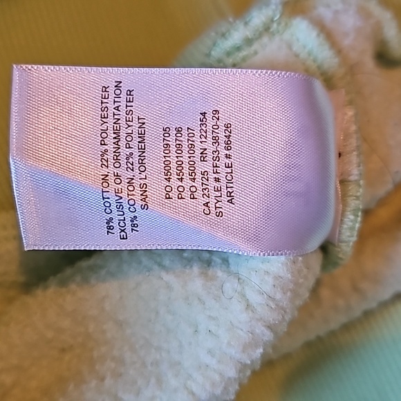 Aritzia TNA Perkins Sweatshirt Cropped Dolman Sleeve Crewneck GreenSize M - Picture 6 of 6